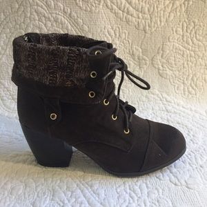 NEW Brown Booties Two Styles